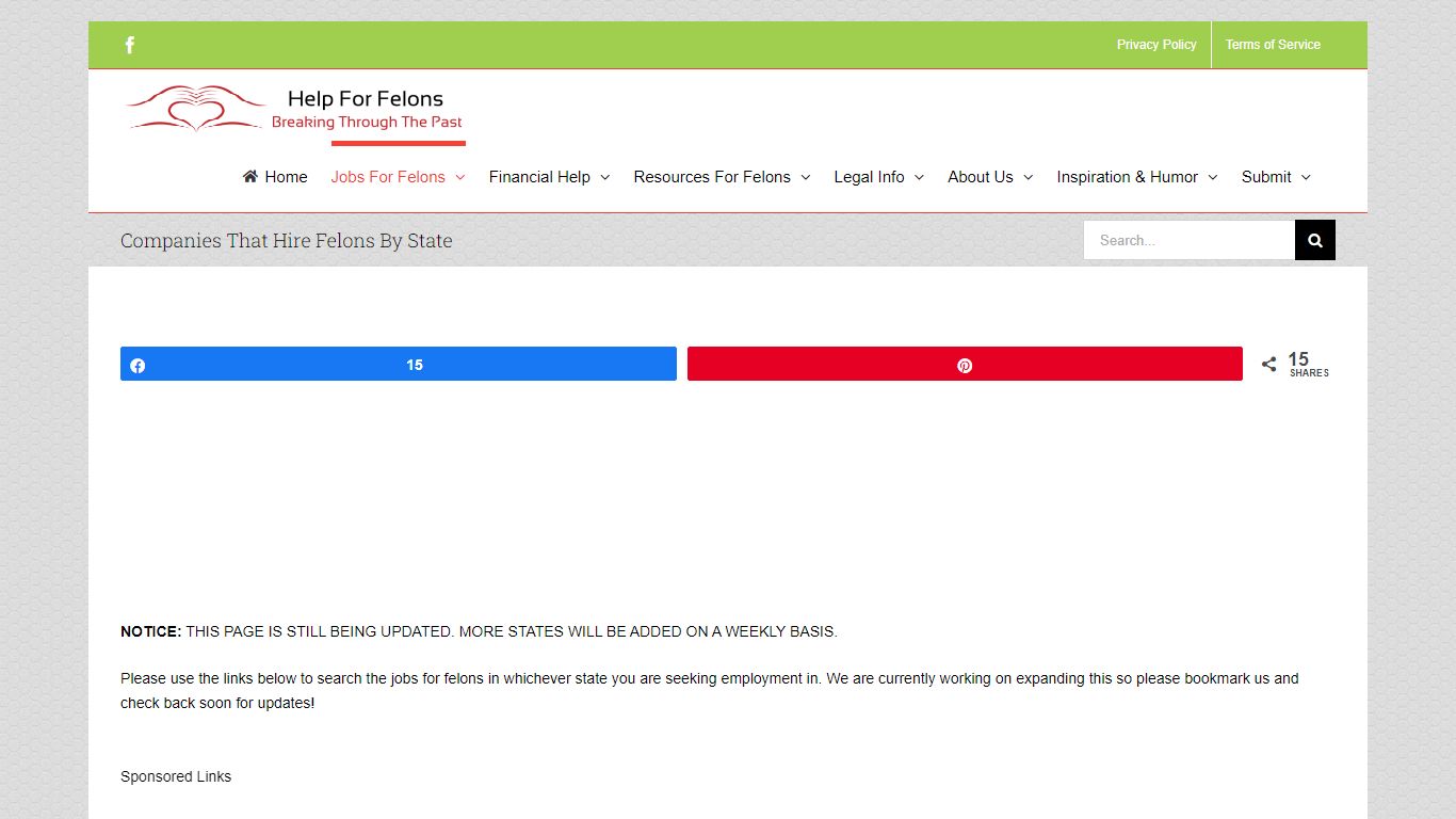 Job Search: Felon Friendly Employers & Jobs for Felons